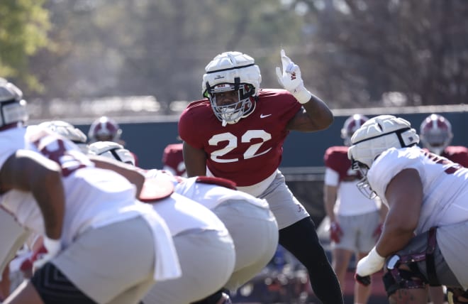 Alabama edge rusher LT Overton. Photo | Alabama Athletics 