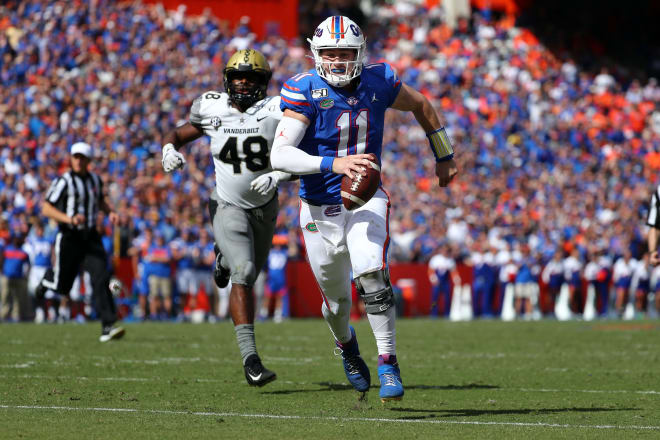 Florida quarterback Kyle Trask. 