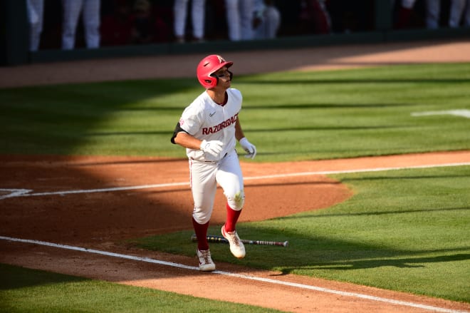 Robert Moore hit a pair of home runs Friday night.