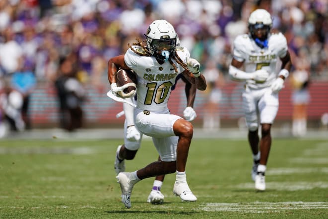 Xaiver Weaver at TCU on Sept. 2.