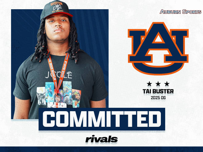 Tai Buster committed to Auburn Friday.