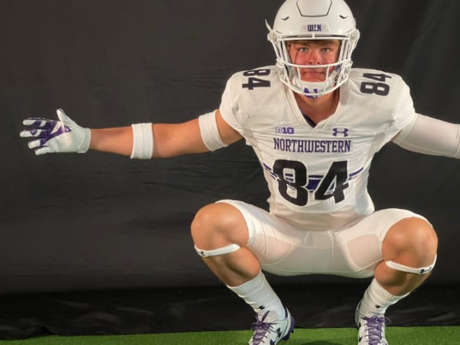 Four-star TE Chico Holt was the last commit in NU's class, in June.