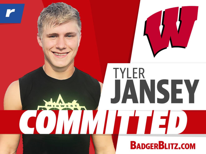 Wisconsin received a commitment from three-star inside linebacker Tyler Jansey on Friday. 