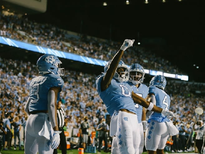 Emery Simmons (0) and Kristian Varner are the latest Tar Heels to enter the transfer portal.