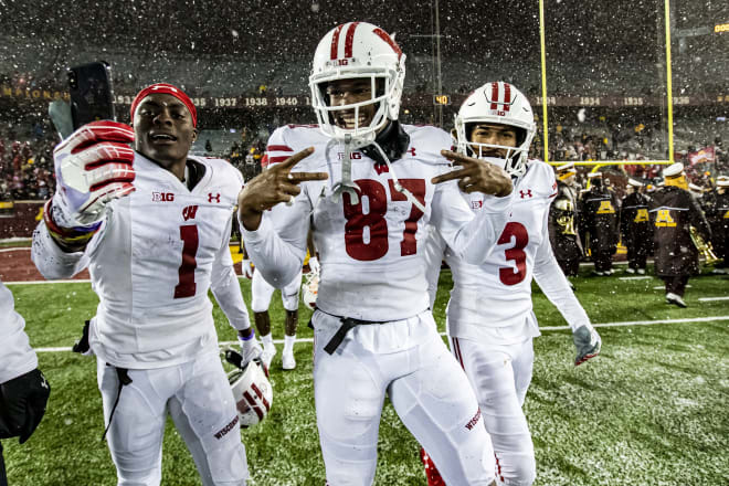 Former Wisconsin WR Quintez Cephus 'has really come on' for the