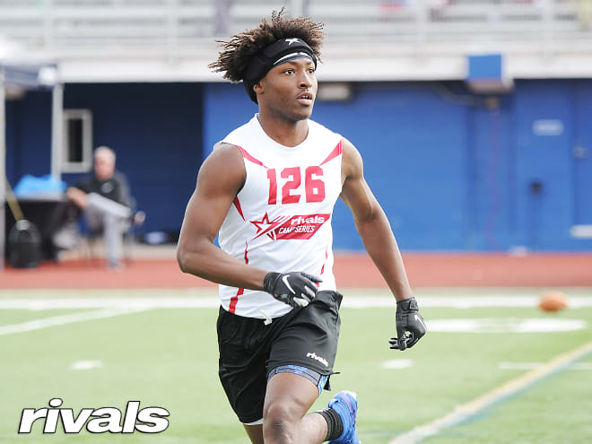 Three-star athlete Kaleb Black is a top target for Wisconsin in the 2023 class. 