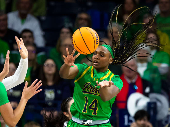 After two seasons at Notre Dame, guard KK Bransford has entered the transfer portal.