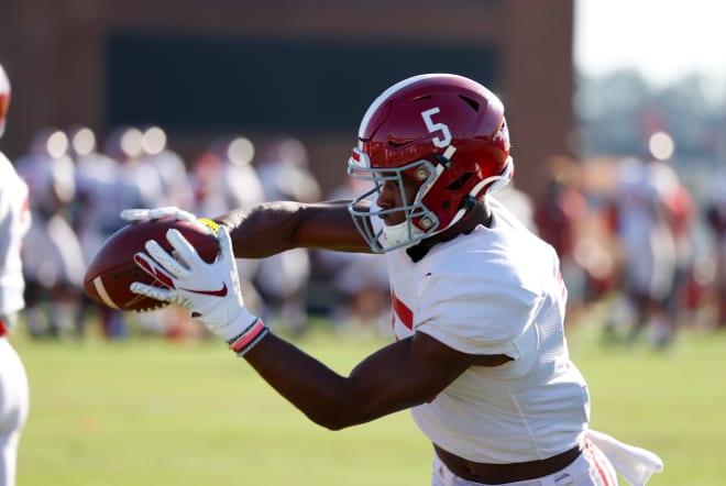 Alabama Crimson Tide receiver Javon Baker. Photo | Alabama Athletics 