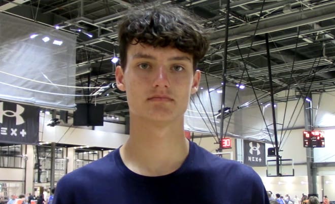 Mooresville (N.C.) Lake Norman sophomore center Trent Steinour had a successful weekend with Team Curry 16s at the Under Armour Association.