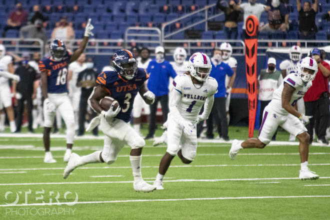 Sincere McCormick scored all three touchdowns for UTSA in the second half, including two in the fourth quarter.