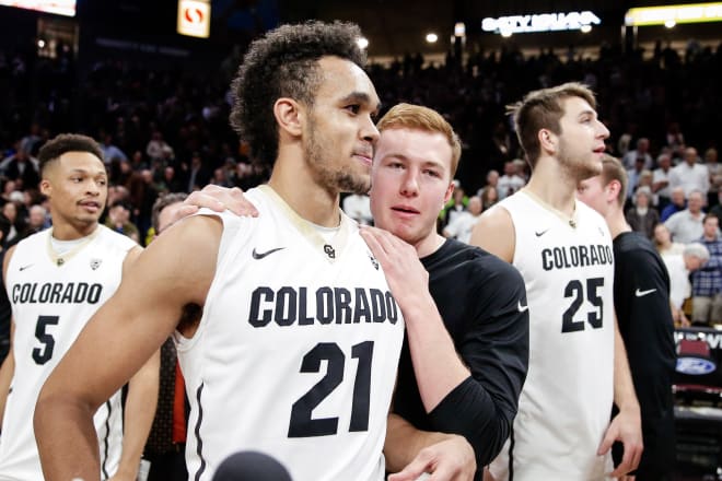 White lead the team in points, steals and blocks in his only year at Colorado 