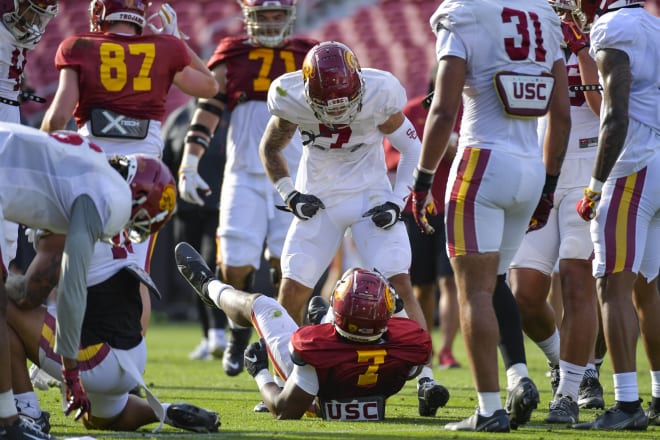 USC Trojans - To prepare for the NFL, Talanoa Hufanga is