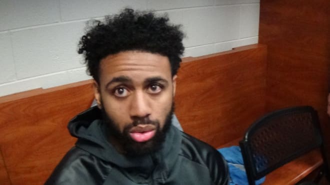 Joel Berry and the Tar Heels had plenty to say in the locker room before their open practice Thursday in Greenville, SC.