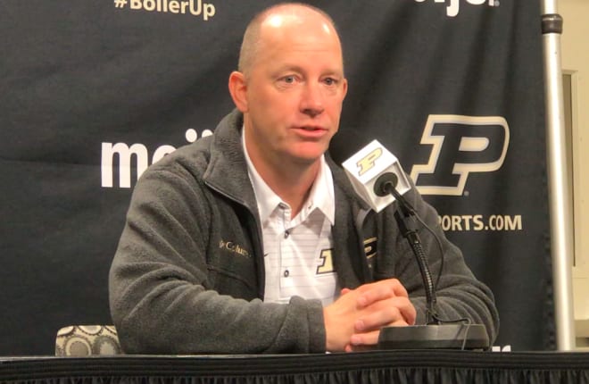 Purdue coach Jeff Brohm and the Boilermakers welcome Nebraska this week.