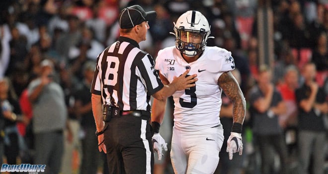 Ricky Slade found the end zone for the second time this season in the Nittany Lions' win.