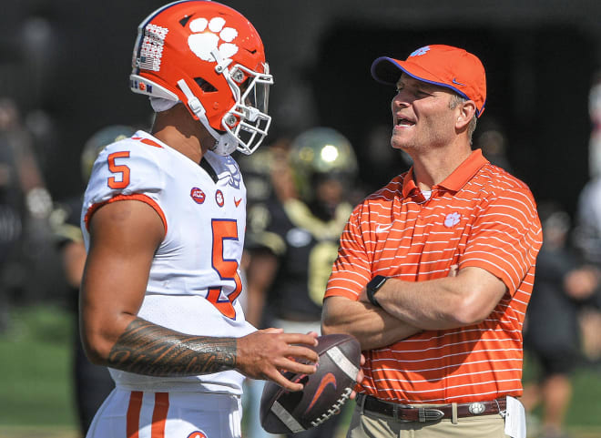 Most of the criticisms leveled against Clemson's offense in 2022 were directed at quarterback D.J. Uiagalelei and offensive coordinator Brandon Streeter.  Both are no longer with the program.