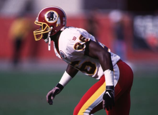 Dishman spent two years with the Redskins, where he learned from Hall of Famer Darrell Green.