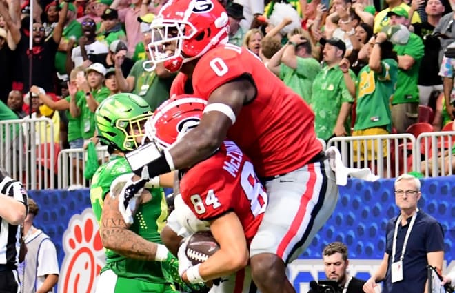Kirby Smart said Darnell Washington may be one of the more unique tight ends he's seen.