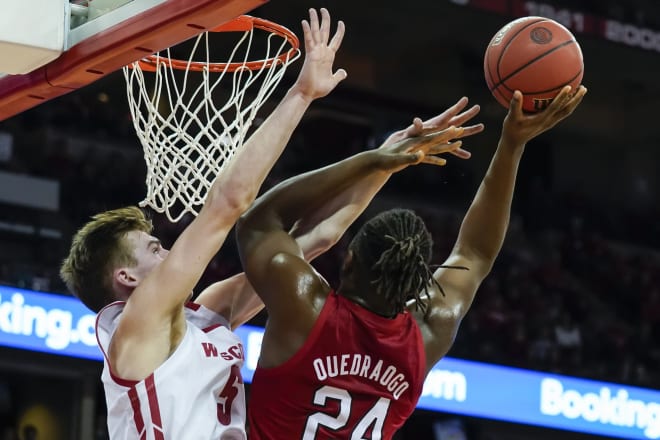 Nebraska couldn't overcome Wisconsin's school-record 18 made 3-pointers in an 82-68 road defeat on Tuesday night.
