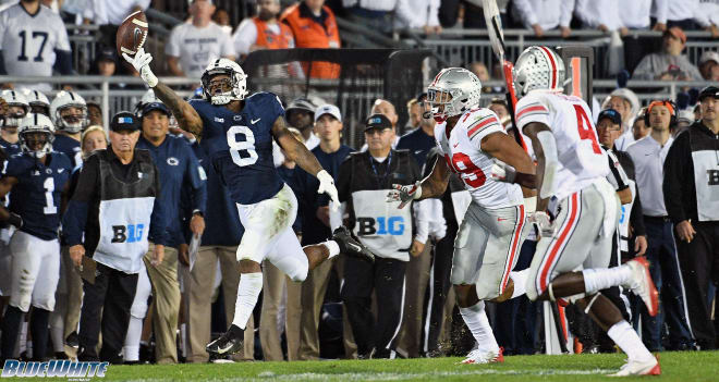 Miles Sanders and the Nittany Lions couldn't quite pull off the upset of No. 4 Ohio State Saturday night. 