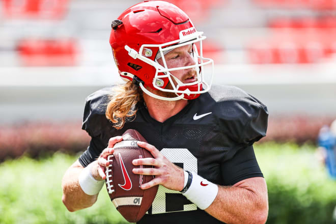 Kirby Smart praised Brock Vandagriff for his work on the scout team.