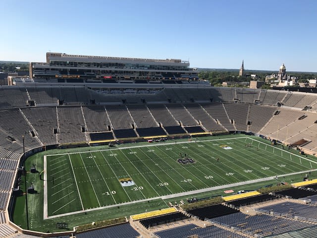 Notre Dame Fighting Irish Announce Home Football Game Attendance And Ticket Policies