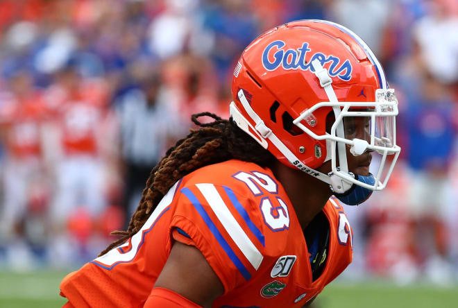 Florida cornerback Jayden Hill.