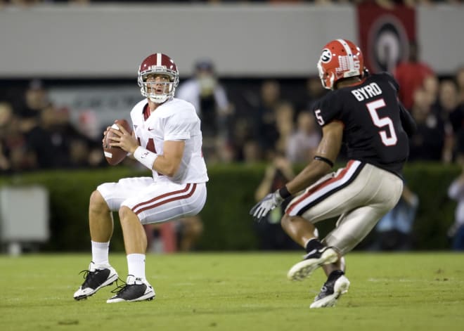 Julio Jones & John Parker Wilson Alabama V UGA Crimson Black