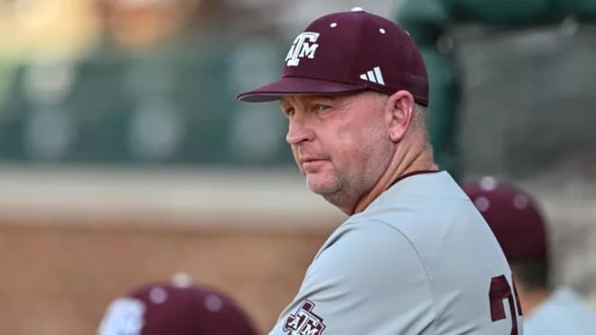 Jim Schlossnagle has the Aggies in Omaha for the second time in three years. (USA Today Sports Images)