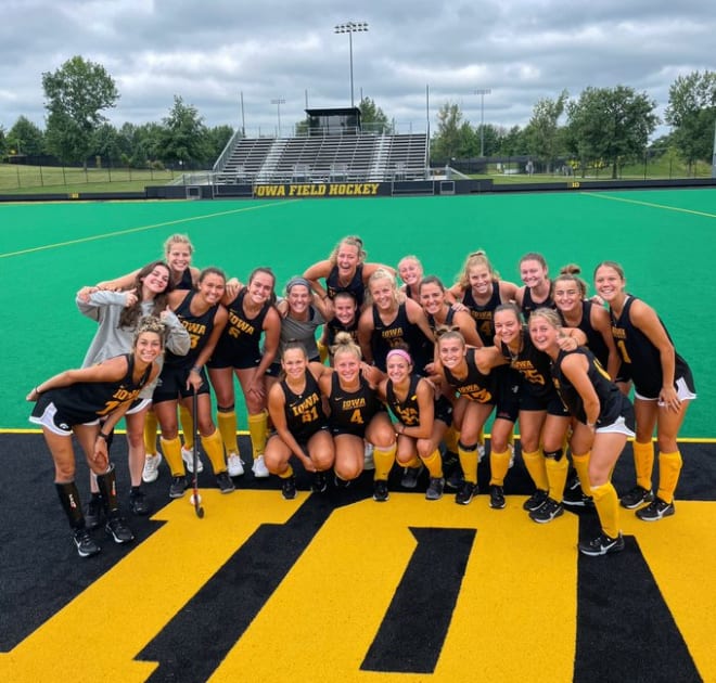 The Iowa field hockey team is ready for the upcoming season. 