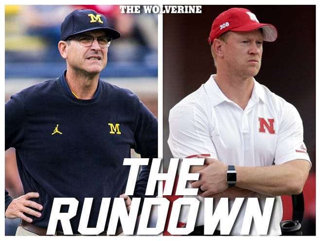 Jim Harbaugh and his Wolverines will kick off Big Ten play against Scott Frost and the Huskers.
