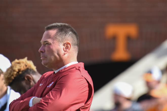 Former Tennessee head coach Butch Jones is currently serving as an offensive analyst at Alabama.