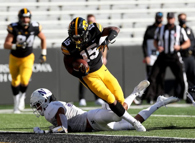 Tyer Goodson looks to have a big day against Northwestern. (Photo: Hawkeyesports.com)