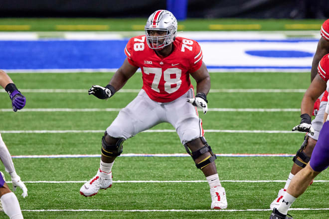 Ohio State offensive tackle Nicholas Petit-Frere (Getty Images)