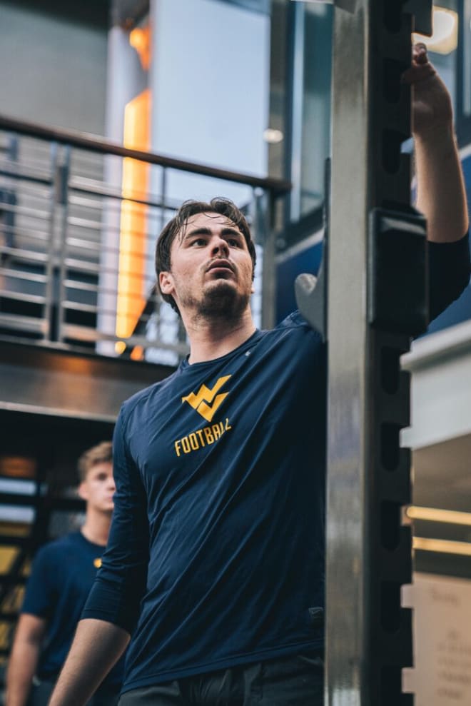 Daniels is adjusting well to his new surroundings in the West Virginia Mountaineers football program.