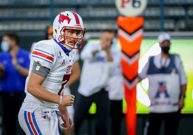 SMU quarterback Shane Buechele