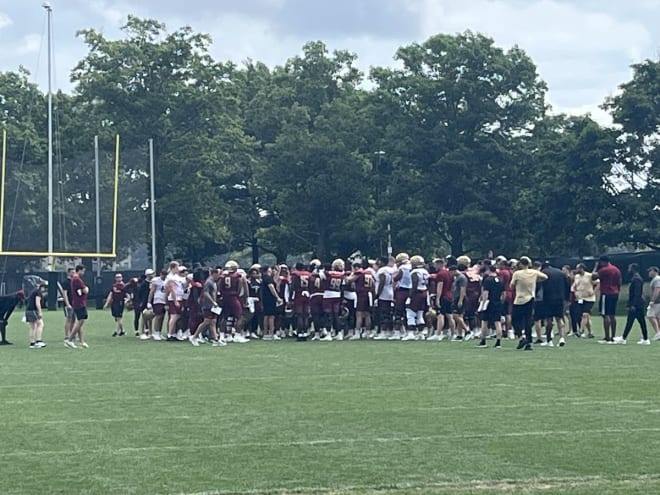 Observations From Training Camp - Day 2 - EagleAction: Boston College ...