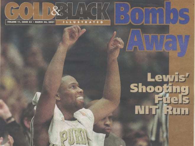 Maynard Lewis brought a hoot shooting touch to the  Boilermakers' 2000 NCAA and 2001 NIT runs. 