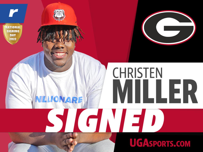 Christen Miller signs with the Georgia Bulldogs