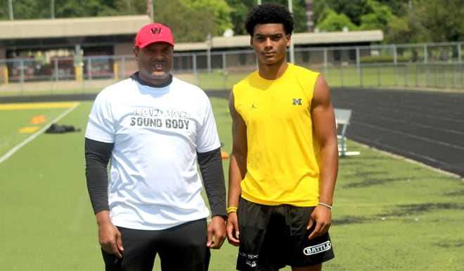 Five-star cornerback Will Johnson is committed to Michigan Wolverines football recruiting, Jim Harbaugh.