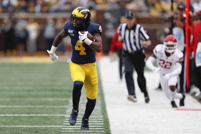 The Michigan Wolverines and wideout Nico Collins take on the Iowa Hawkeyes in a top-20 matchup this Saturday at the Big House.