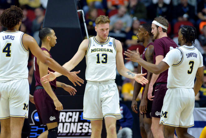 Freshman forward Iggy Brazdeikis reminded everyone that Michigan could still win it all.
