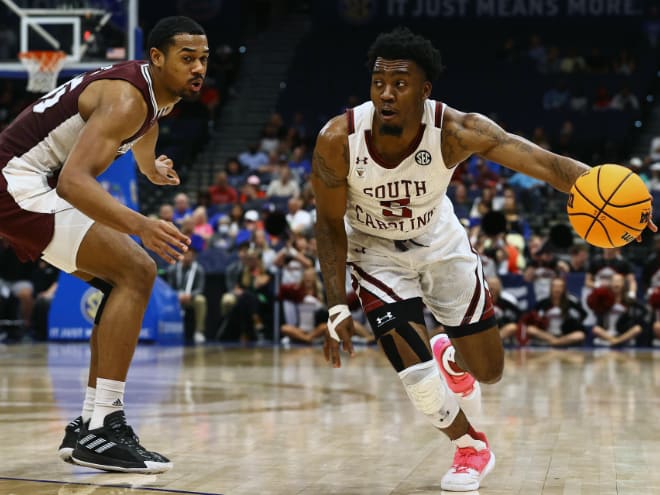 James Cousinard and South Carolina's hot shooting in the first half wasn't enough in a loss to Mississippi State on Thursday night.