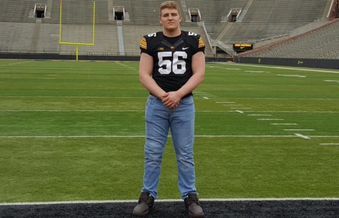 Highly recruited Class of 2019 OL William Putnam will be back in Iowa City this weekend.