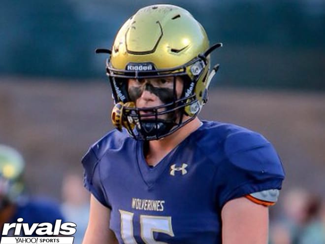 Tight end Garrett Woodall joins the 2019 Army Black Knights Recruiting Class