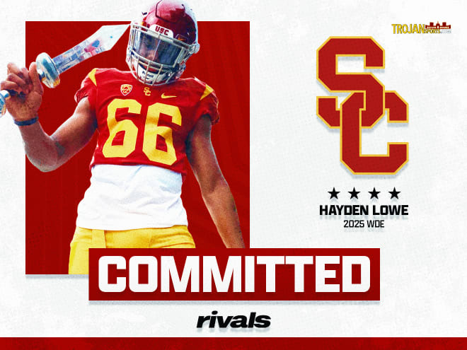 Oaks Christian defensive end Hayden Lowe is now the 10th 2025 commit for USC that ranks as a four-star recruit or better.