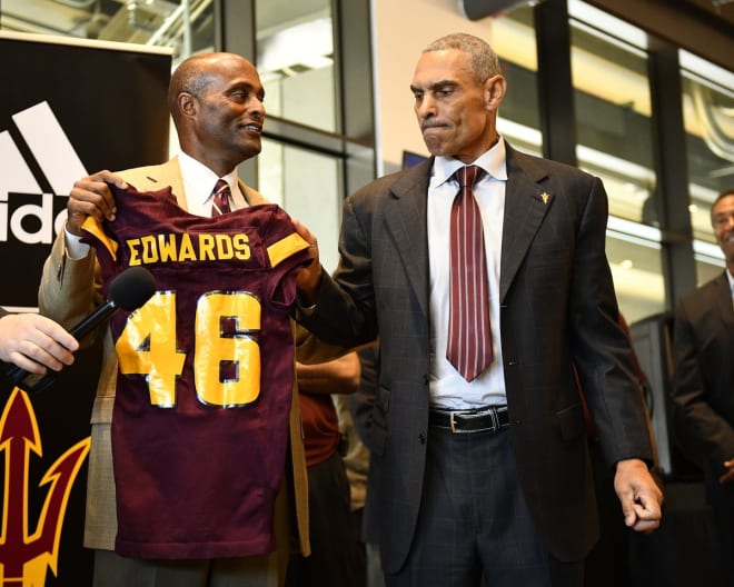 Constant nepotism at its finest guided Ray Anderson in protecting Herm Edwards from hire to fire (AP Photo)
