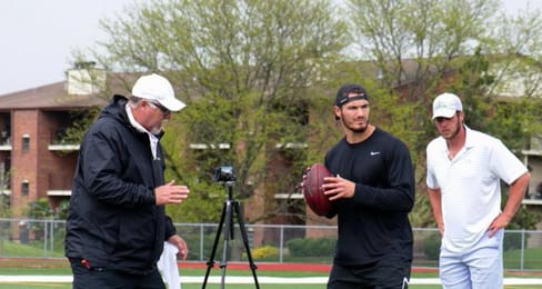 Jeff Christensen works with many NFL quarterbacks, including Mitchell Trubisky.