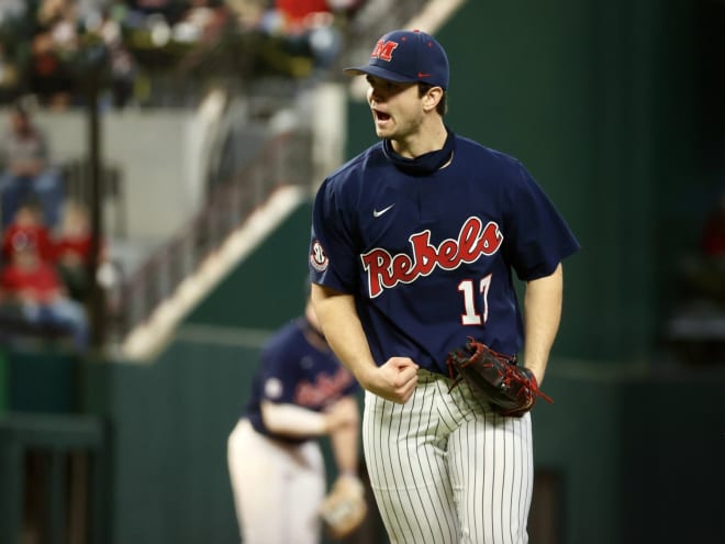 Gunnar Hoglund is Ole Miss' ace and a potential first-round draft pick.