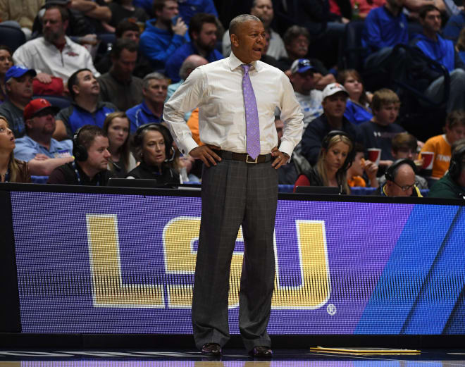 Fired LSU coach Johnny Jones